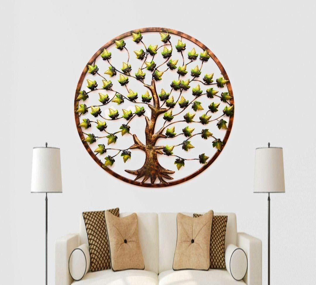 Nature-inspired wall hanging