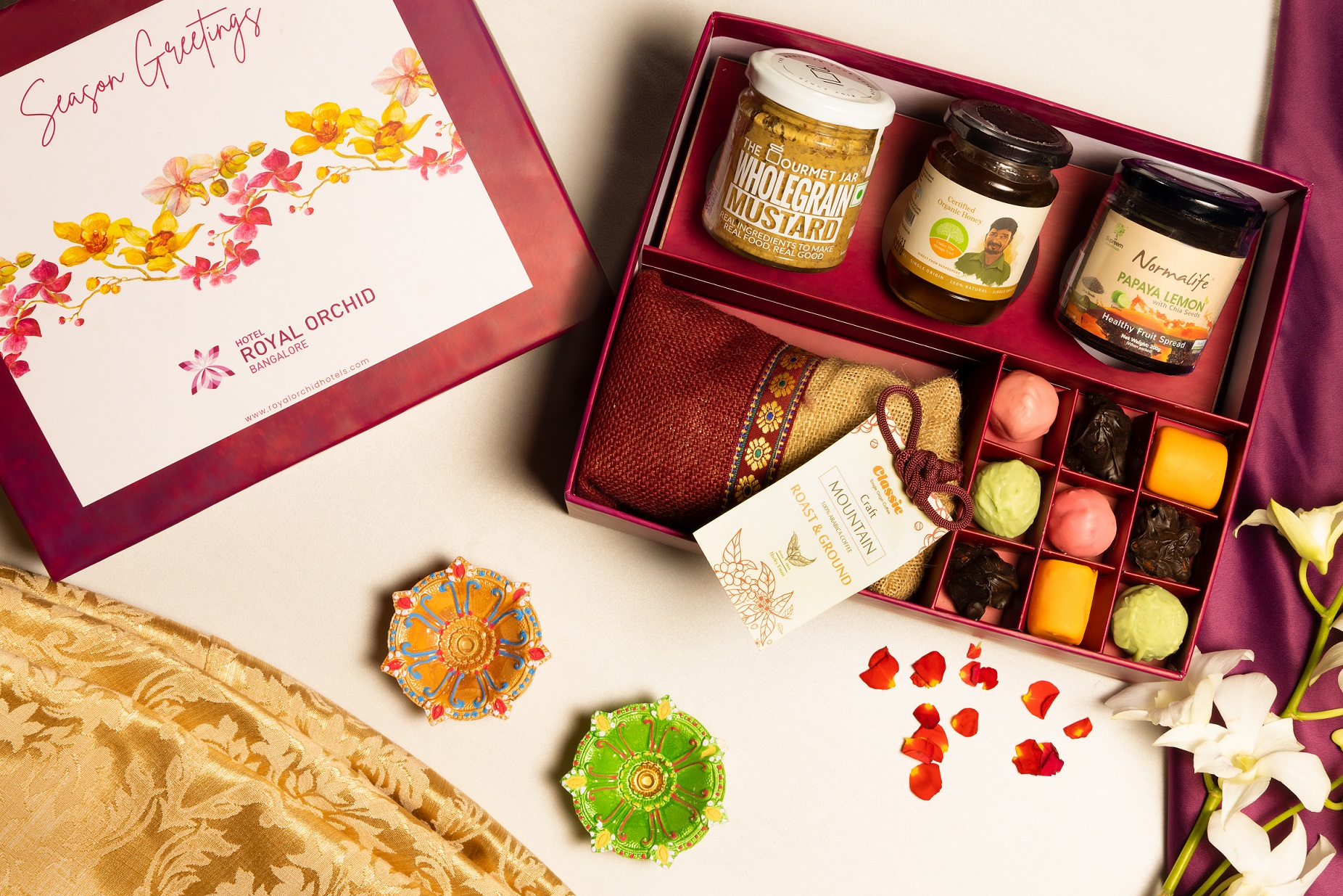 Celebrate this festival of lights with hampers of prosperity from Hotel Royal Orchid Bangalore
