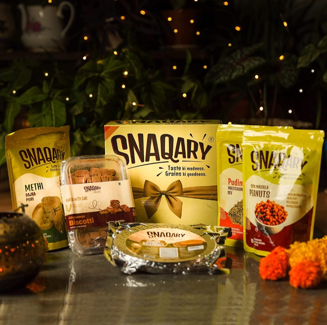 Diwali Healthy Gift Hamper by Snaqary