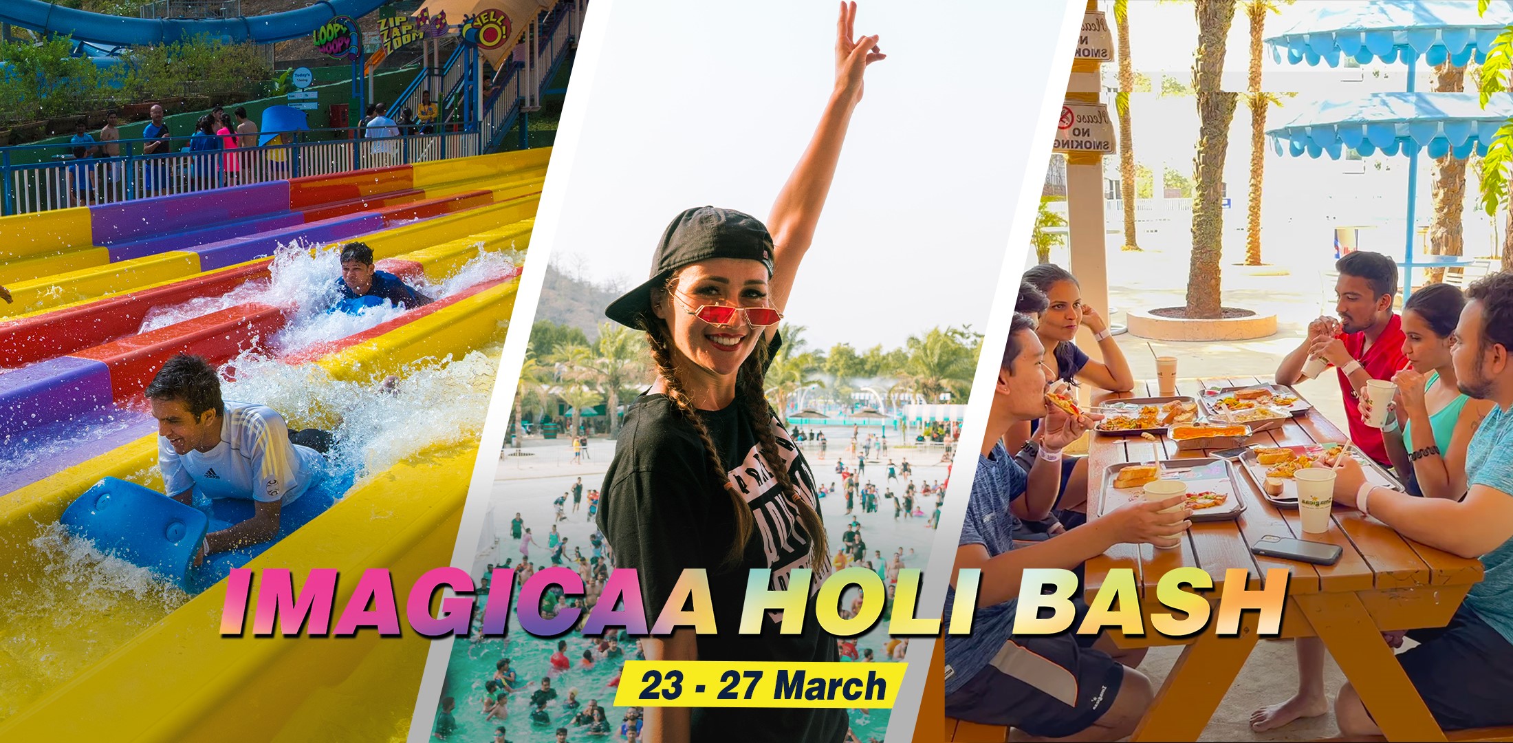 Experience the ultimate Holi bash extravaganza at Imagicaa: 5 days of non-stop fun and music