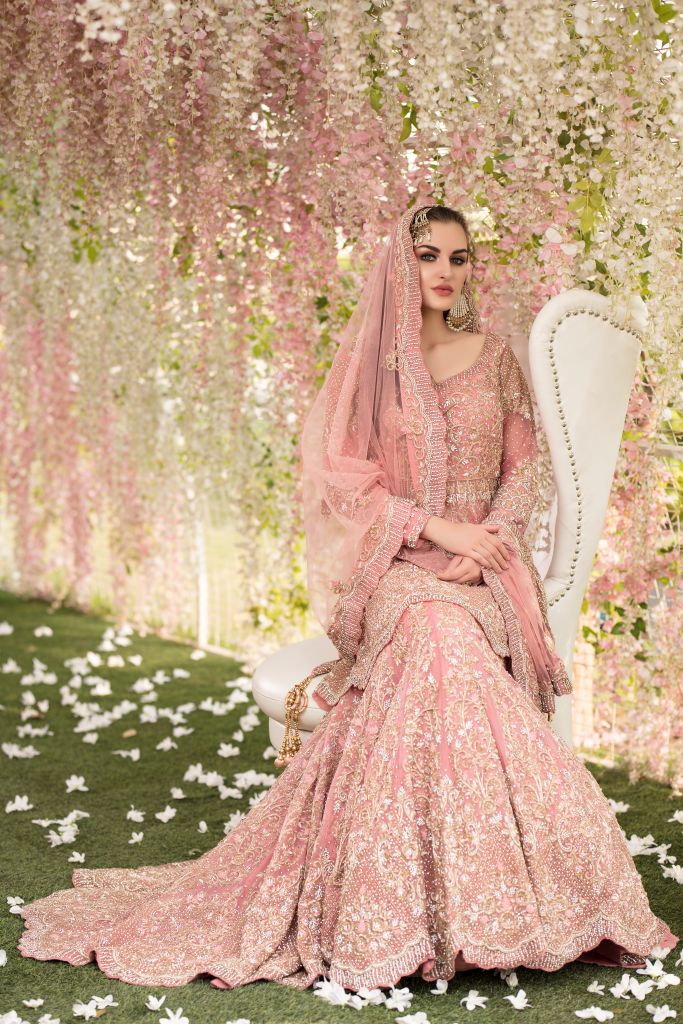 Light Pink Bridal Lehanga Collection 2019