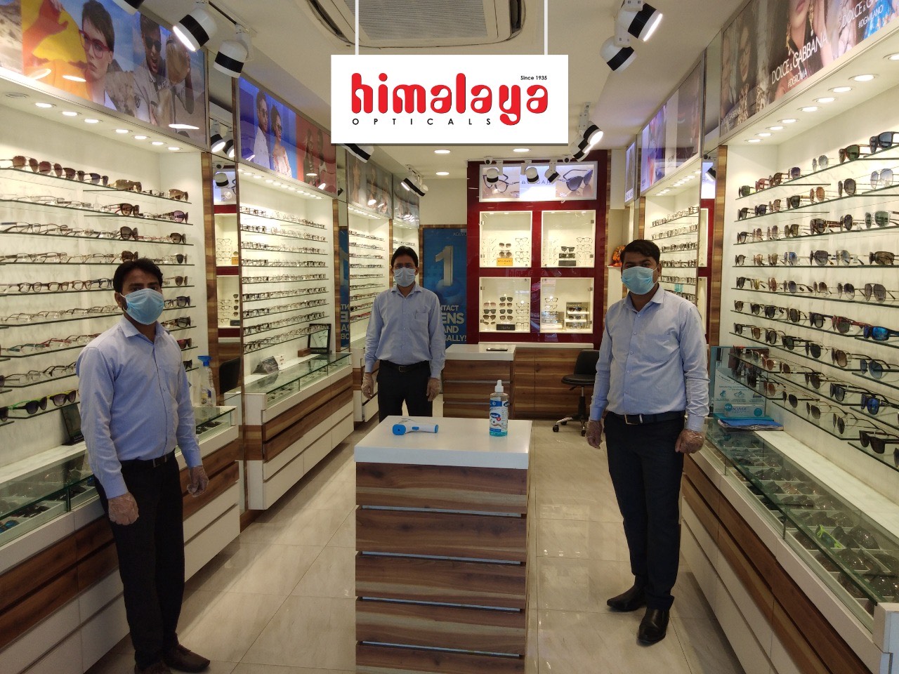 Luxottica India's partner retail store Himalaya Opticals reopens after lockdown