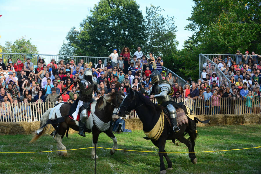 The Medieval Festival (Photo: Bill Ritter)