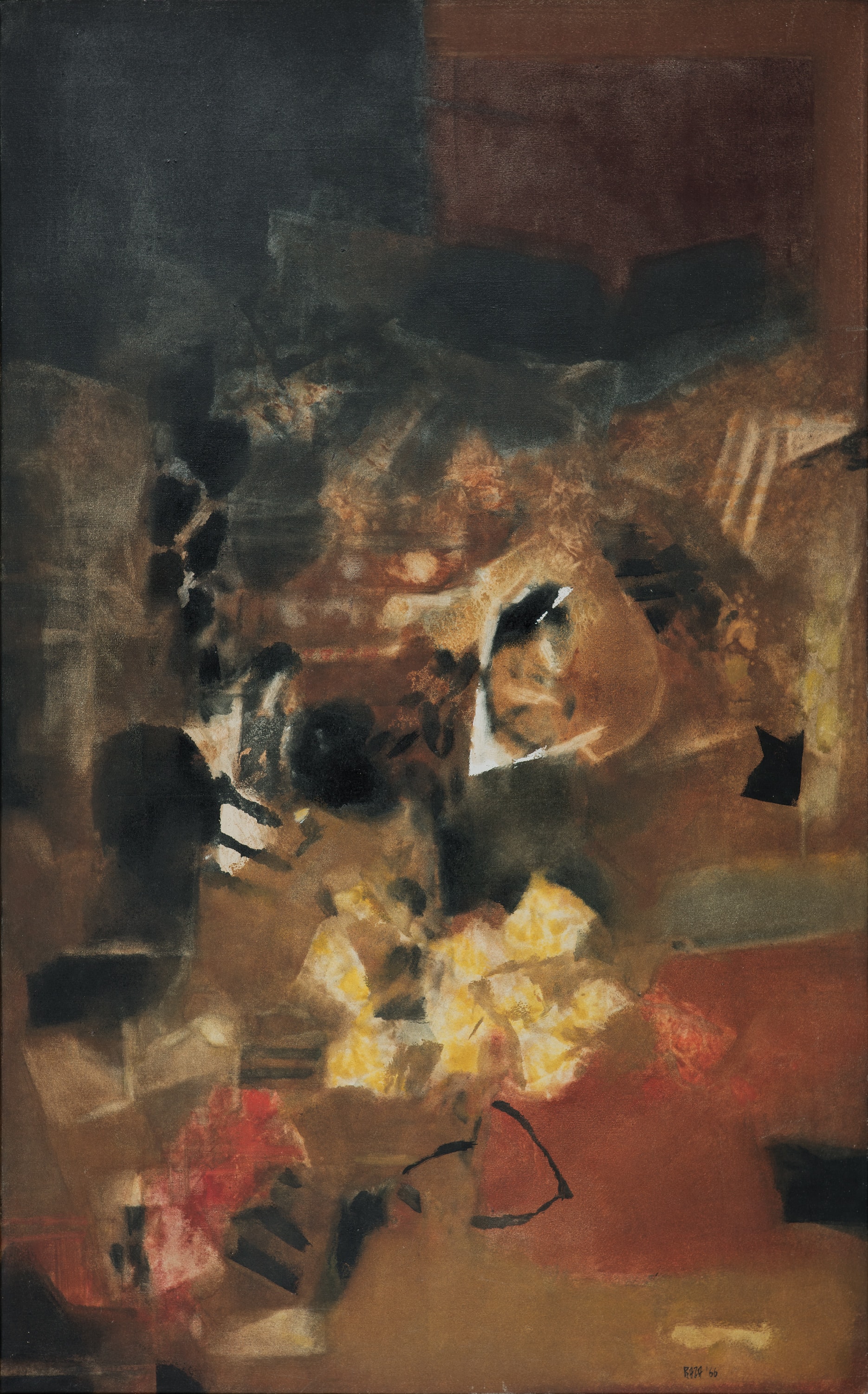 A painting by S.H. Raza (Source - DAG)