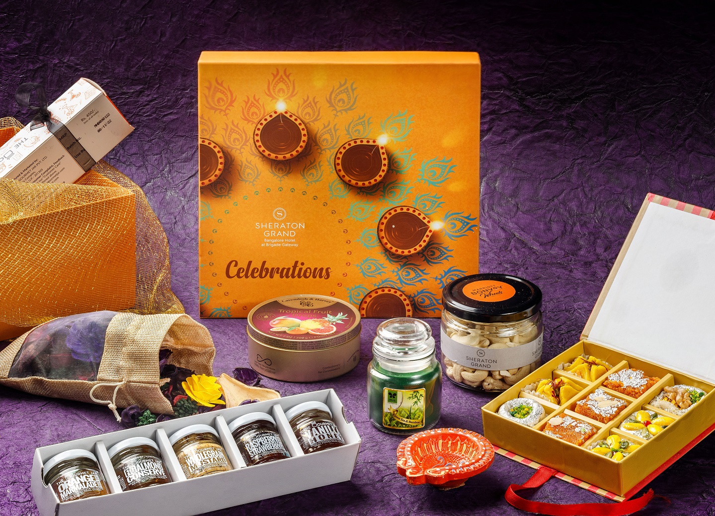Shine bright in the joy of giving with hampers from Sheraton Grand Bangalore Hotel at Brigade Gateway