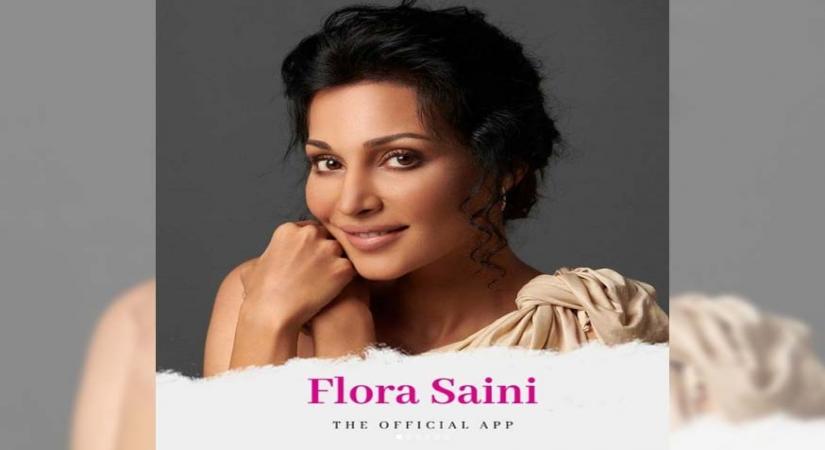 Flora Saini launches her app.