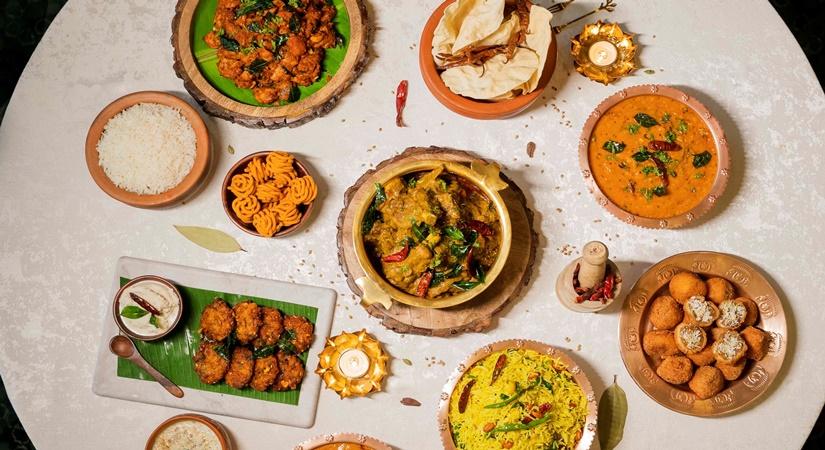 Aromas of Andhra - Food spread