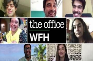 'The Office' cast reunites for 'work from home' episode.