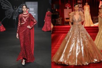 (L-R) Suneet Varma and Dolly J at FDCI India Couture Week 2022