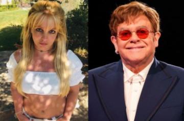 Britney was 'broken' when she came to Sir Elton for 'Hold Me Closer' collab