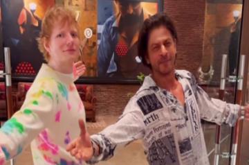 SRK, Ed Sheeran strike Bollywood star’s iconic pose, and it’s just ‘Perfect’