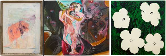 CY TWOMBLY (1928-2011), FRANCESCO CLEMENTE (B. 1952) & ANDY WARHOL (1928-1987)