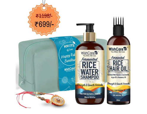 Healthy Hair Gift Kit - Strength & Growth Formula - For All Hair Types