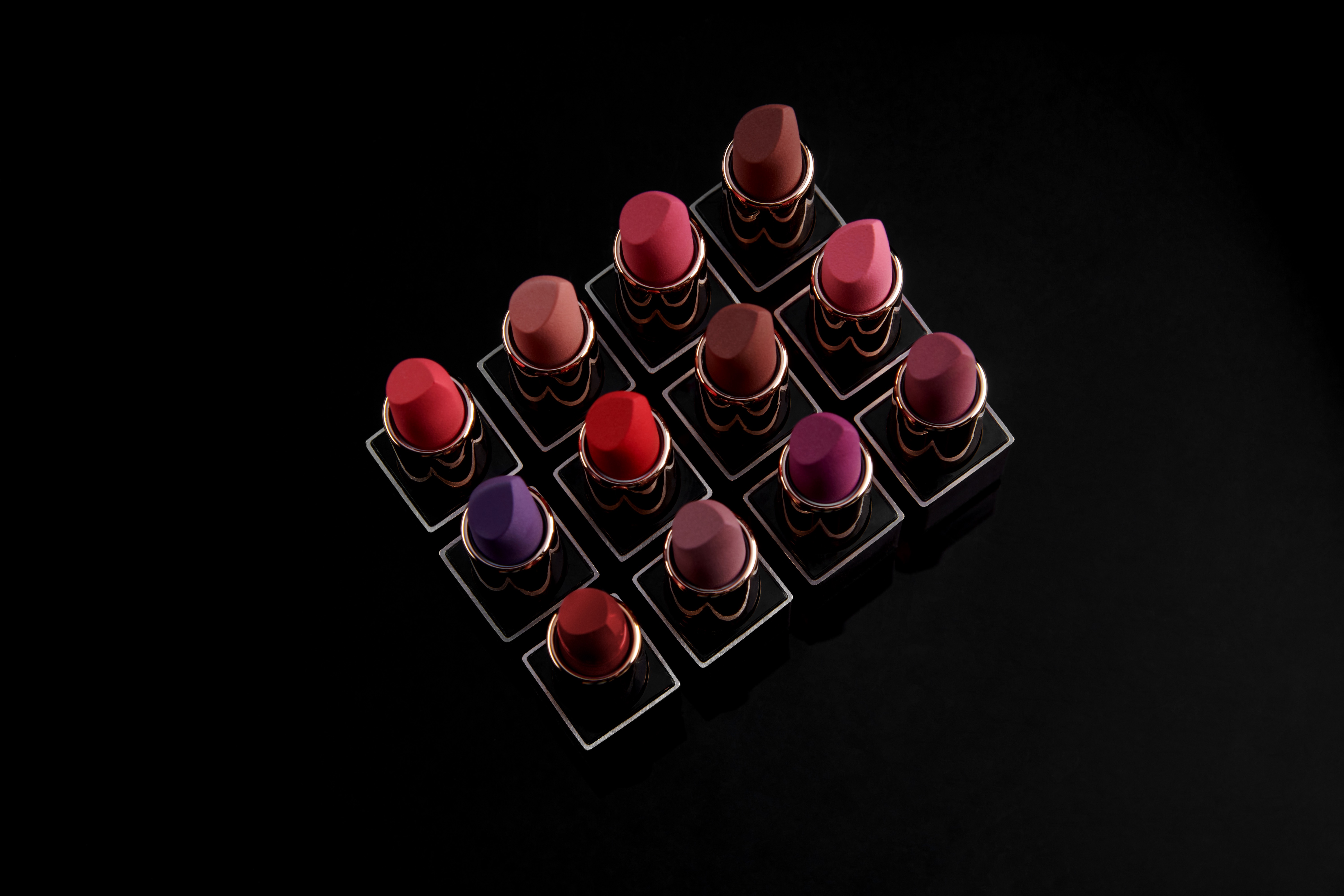 Powder Matte Lipsticks infused with Maracuja Oil from Manish Malhotra Beauty 