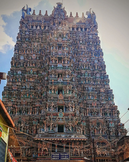 Meenakshi Temple. (Photo: ragu_ram.s/templesofsouthindia/ Instagram)