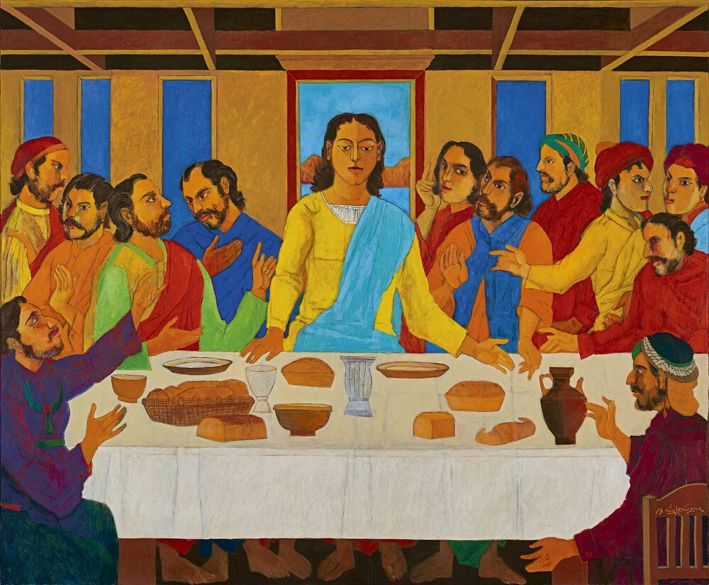 K. Laxma Goud, Untitled, Acrylic on canvas