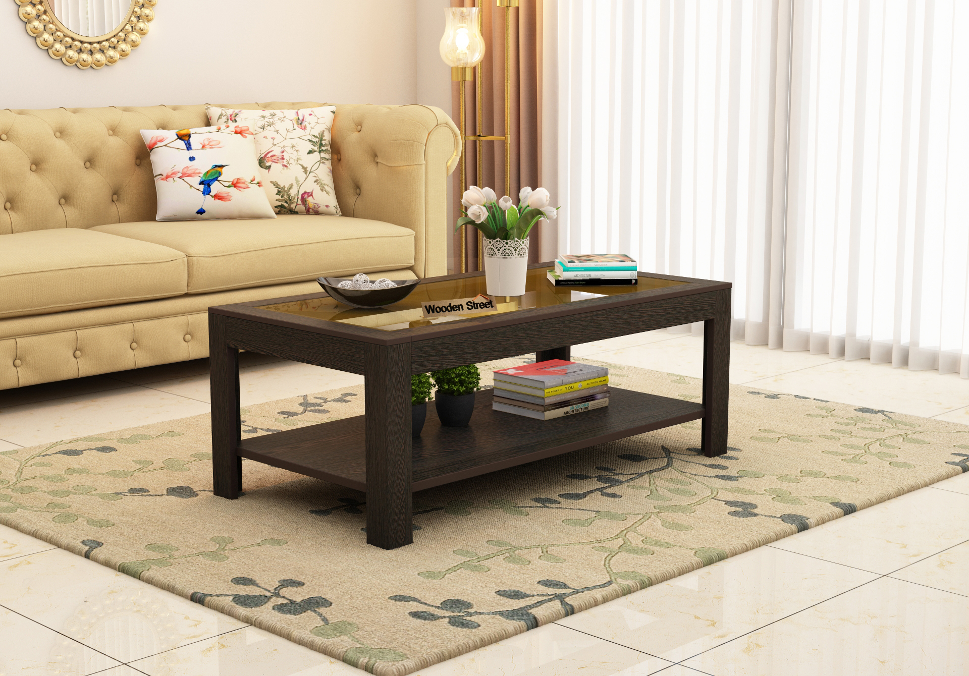 COFFEE TABLE FOR COMPLEMENTING THE SOFA SET
