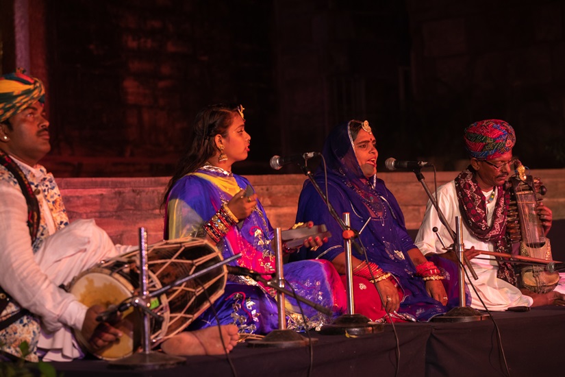 A glimpse of the Womanly Voices music session in the Jodhpur RIFF 2019. (Photo Source: Jodhpur RIFF/OIJO)