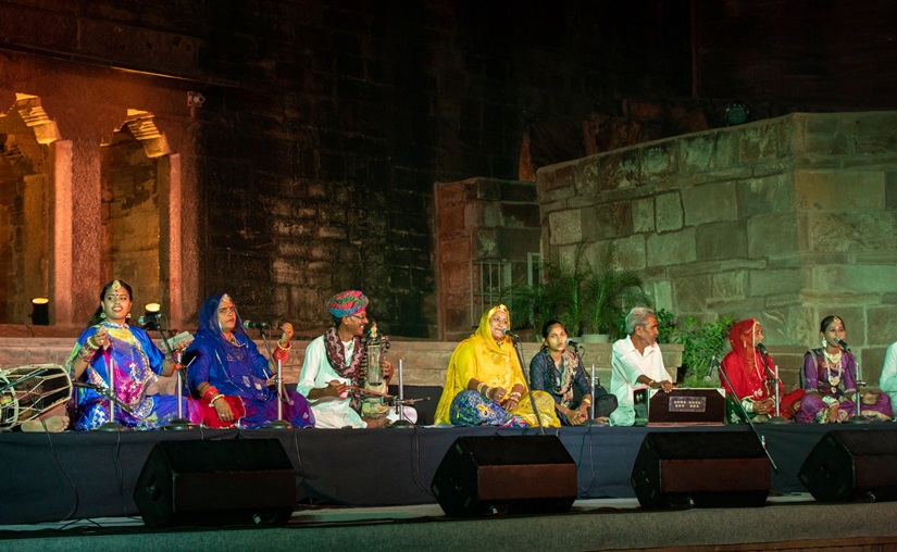A glimpse of the Womanly Voices music session in the Jodhpur RIFF 2019. (Photo Source: Jodhpur RIFF/OIJO)