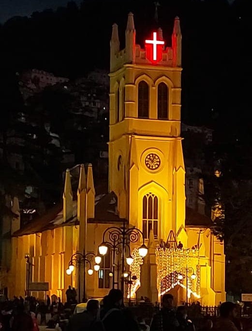 Christ Church, Shimla (Photo: Christ Church Shimla/facebook)