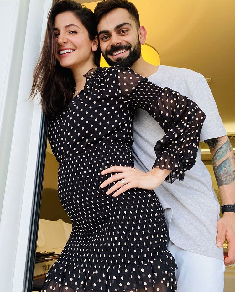 Anushka Sharma and Virat Kohli 