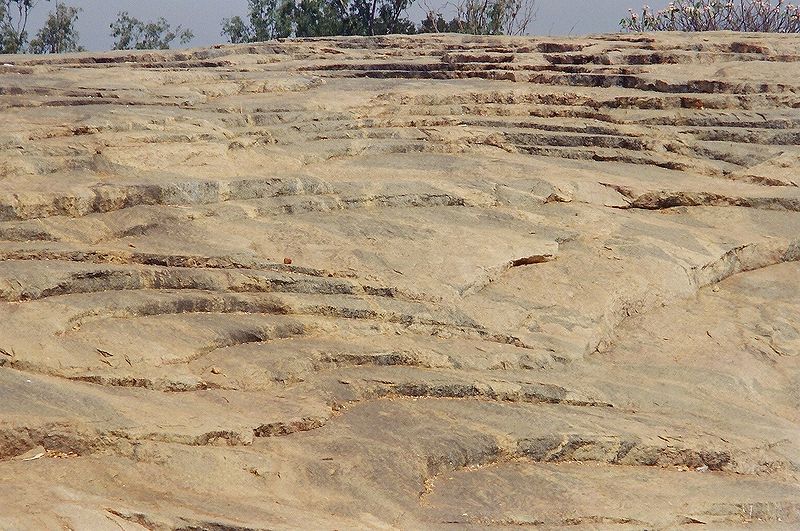 A View of the impressive and massive exposure of Peninsular Gneiss at Lalbagh in Bangalore. (Photo: Wikipedia)