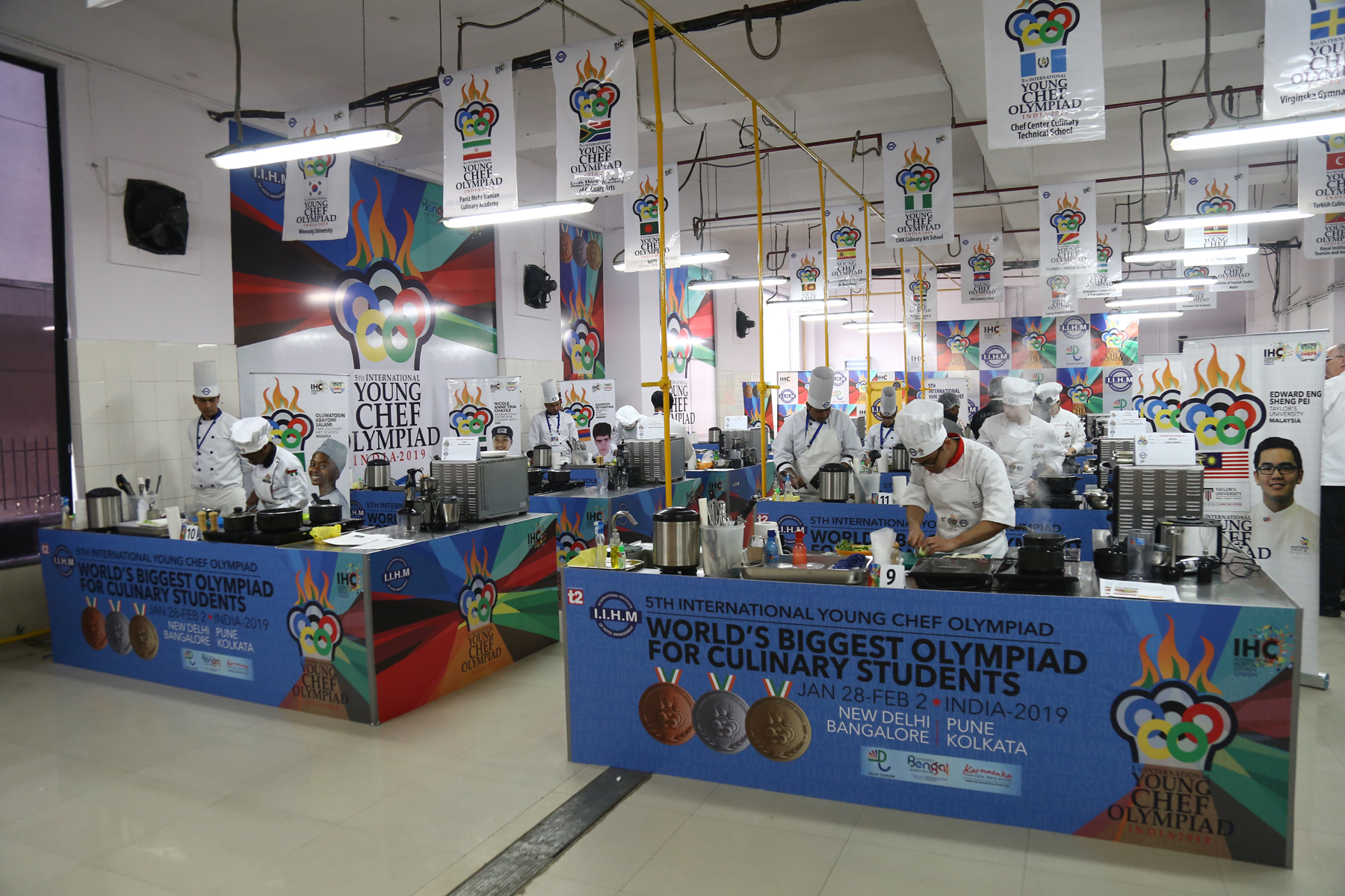 A glimpse of the International Young Chef Olympiad 2019