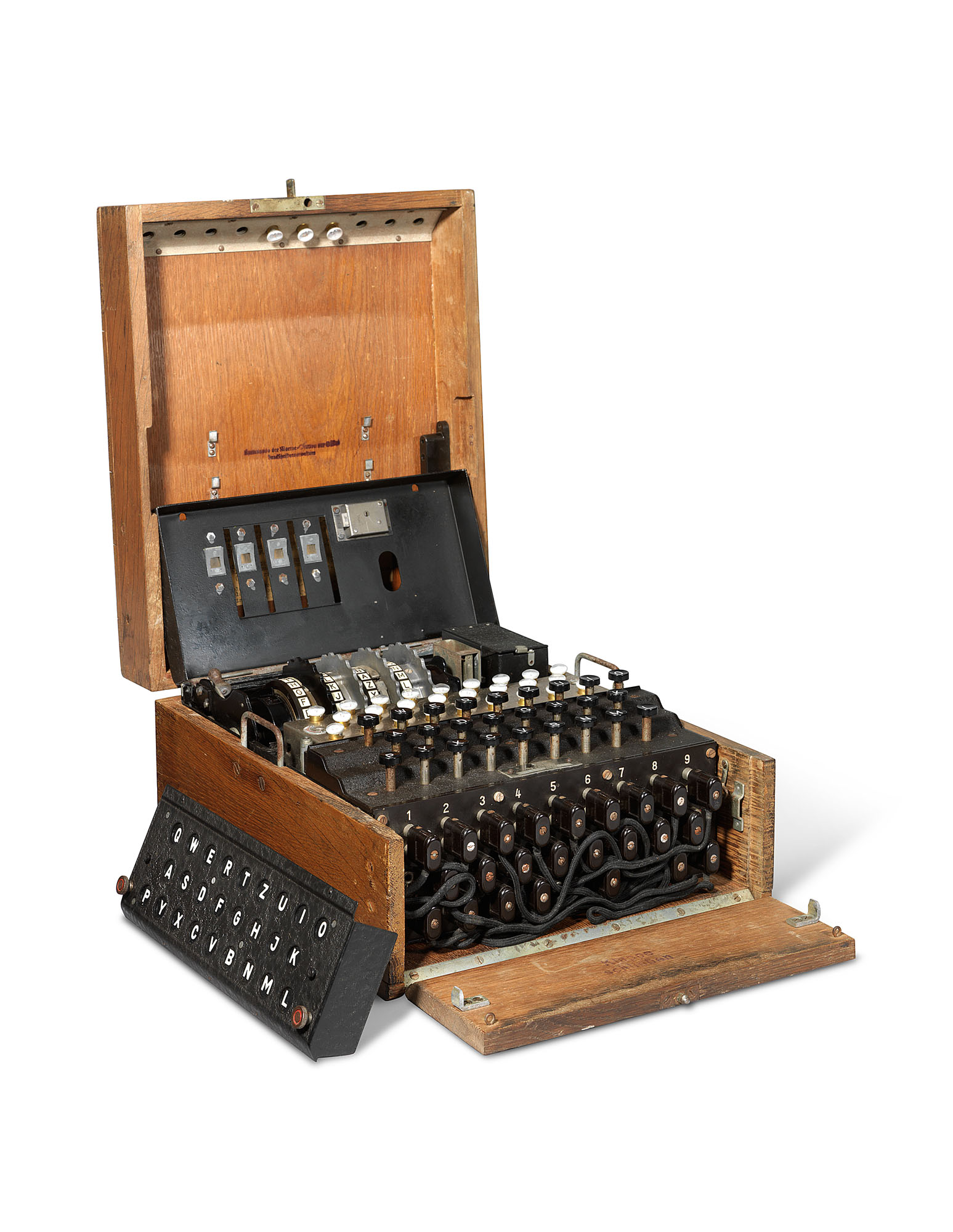 A second world war Enigma Machine