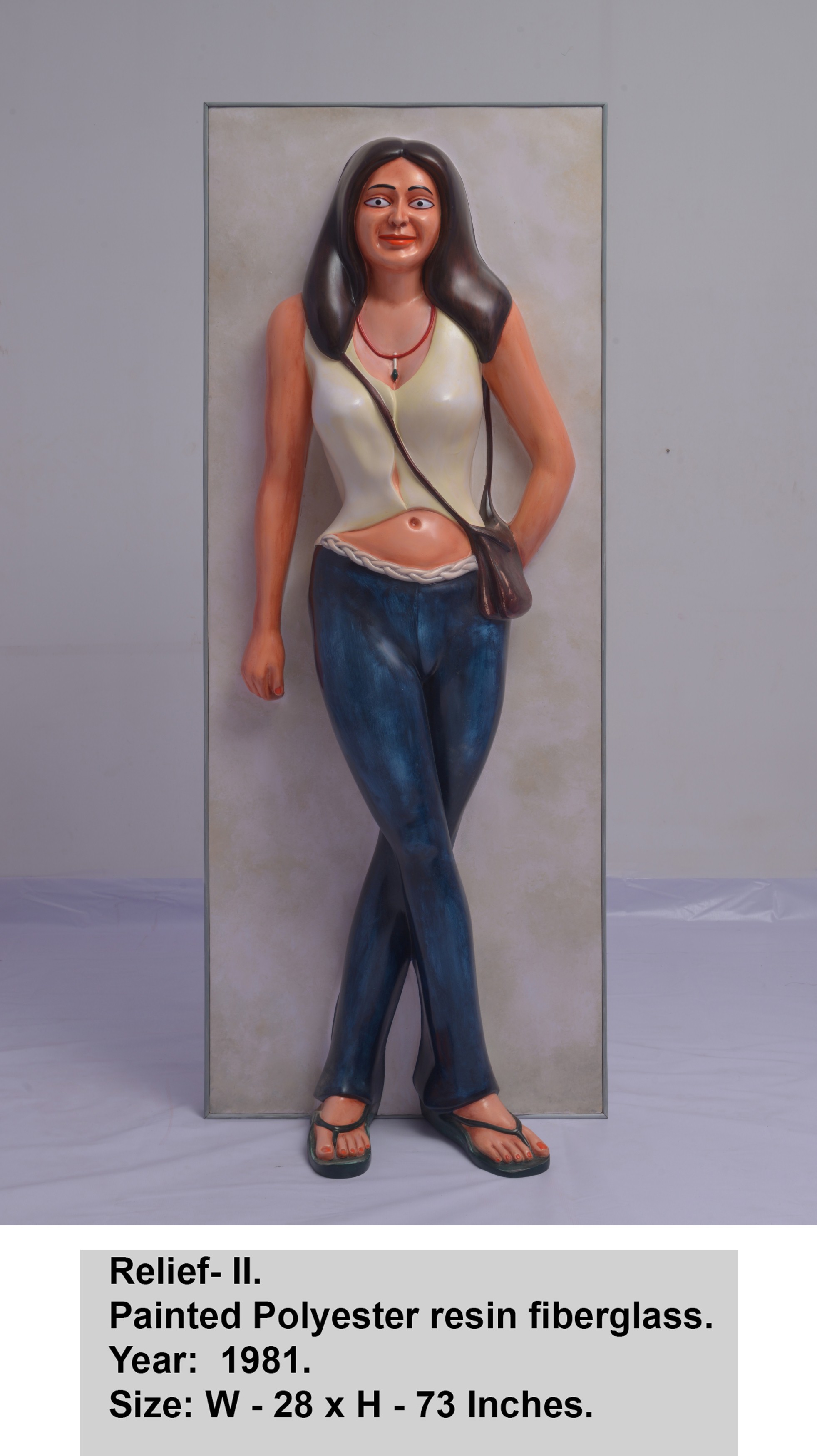 A sculpture by Ravinder Reddy