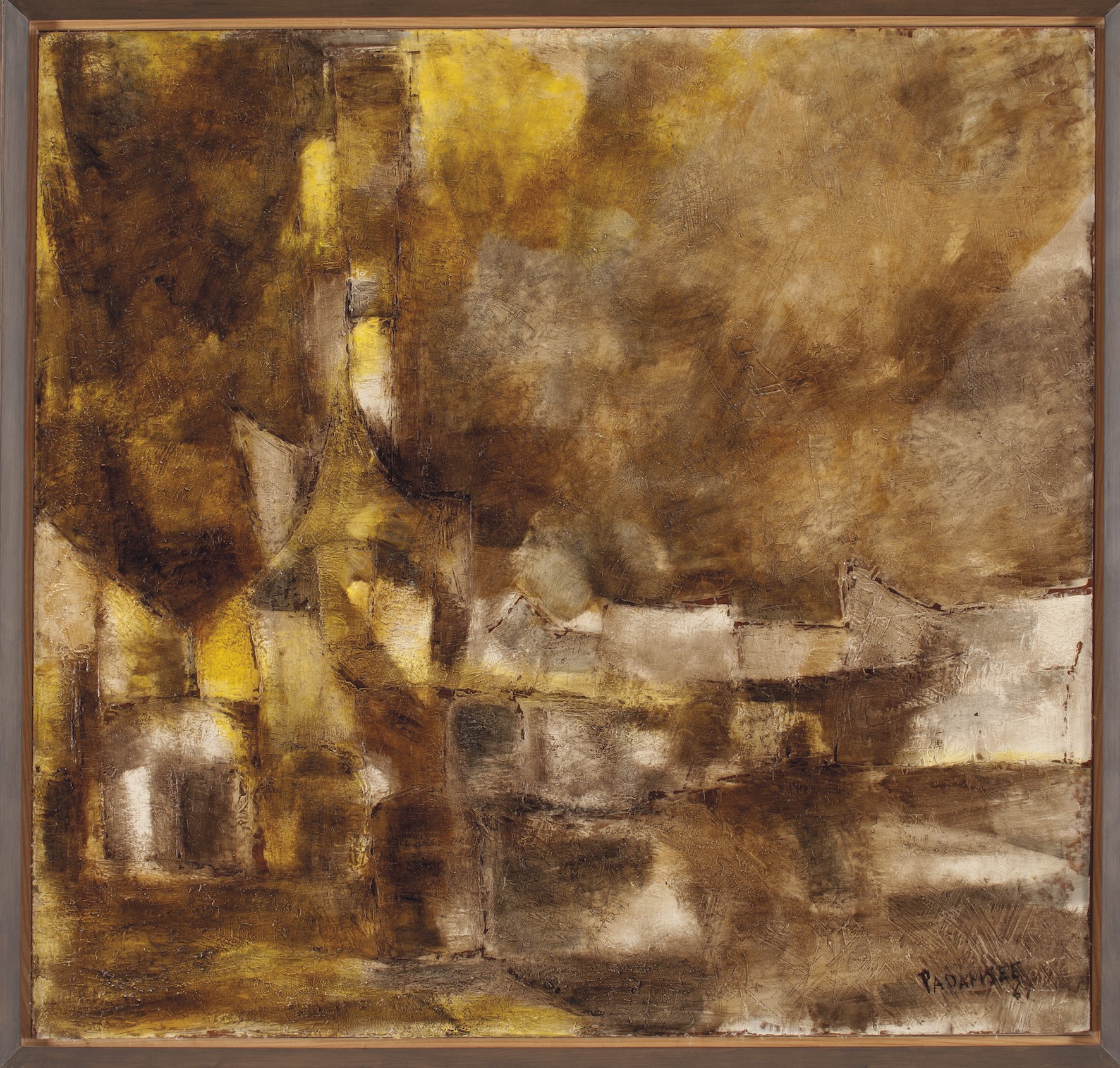 Akbar Padamsee - Paysage Urbain