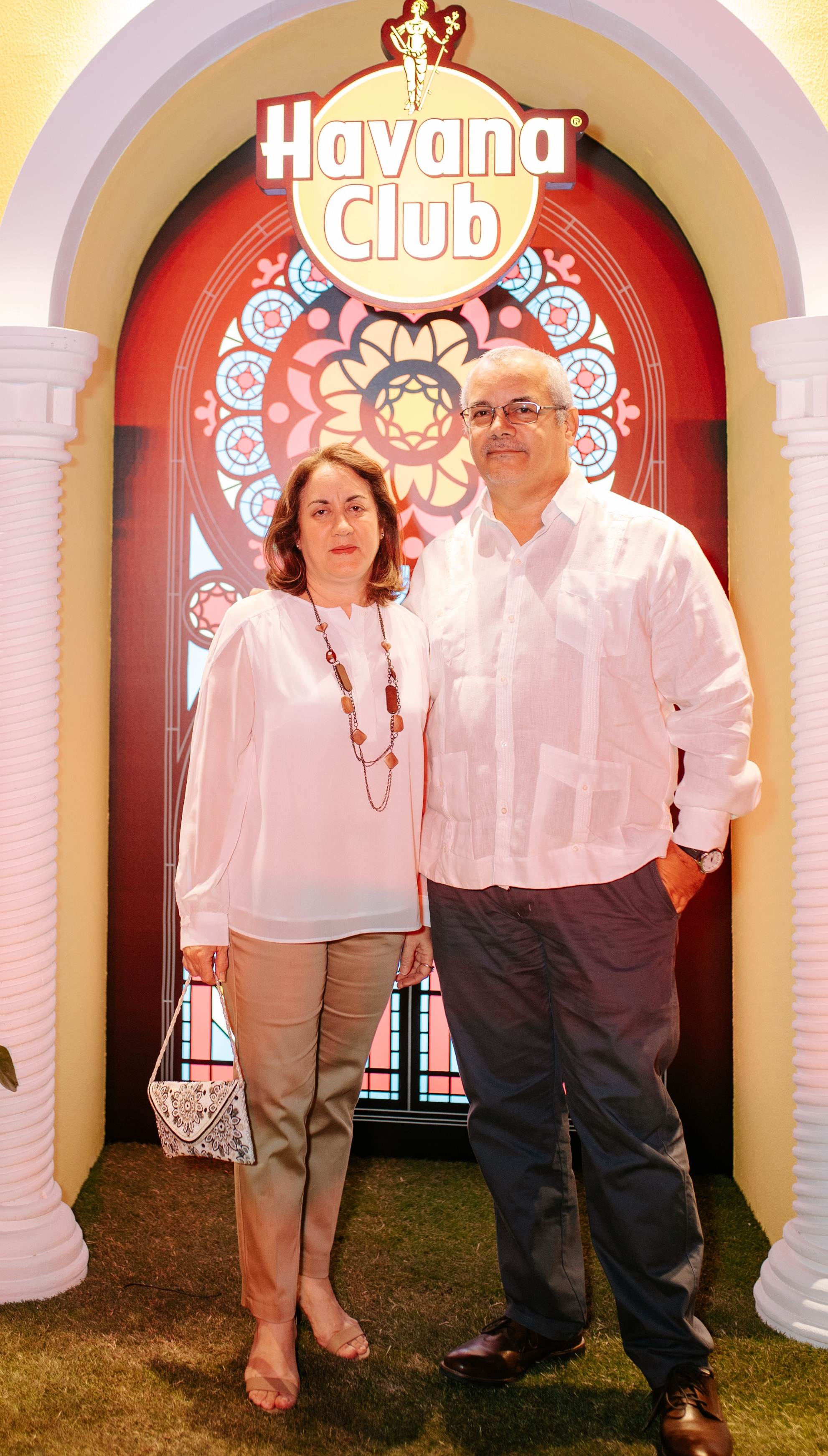 Alejandro Simancas Marin, Ambassador of Cuba with Lourdes Aguilera Leon (Spouse)
