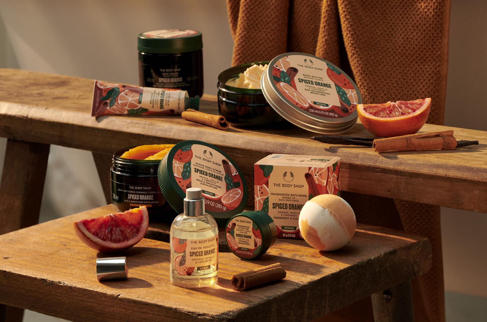  The Body Shop’s iconic Christmas collection is back with 3 new limited-edition ranges - Passionfruit, Wild Pine, and Spiced Orange