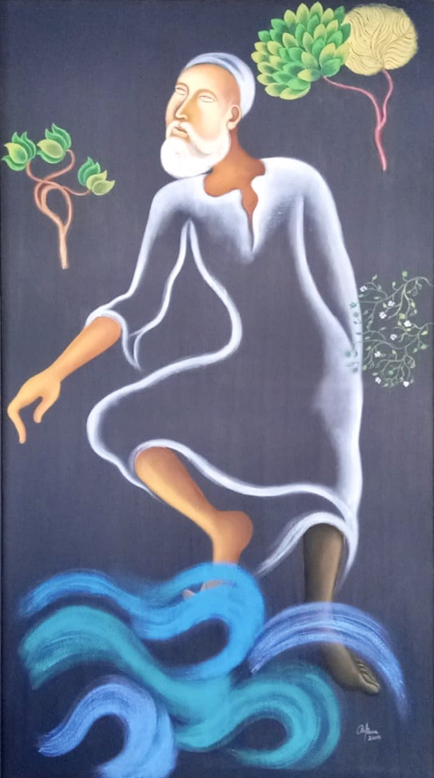 Arpana Caur, Sultanpur Lodhi, 66x36 inches