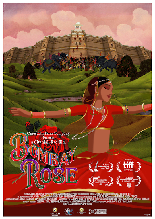 Bombay Rose Poster