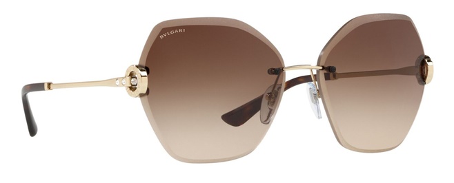 BVLGARI - Brown Dolcevita Butterfly Sunglasses for Women
