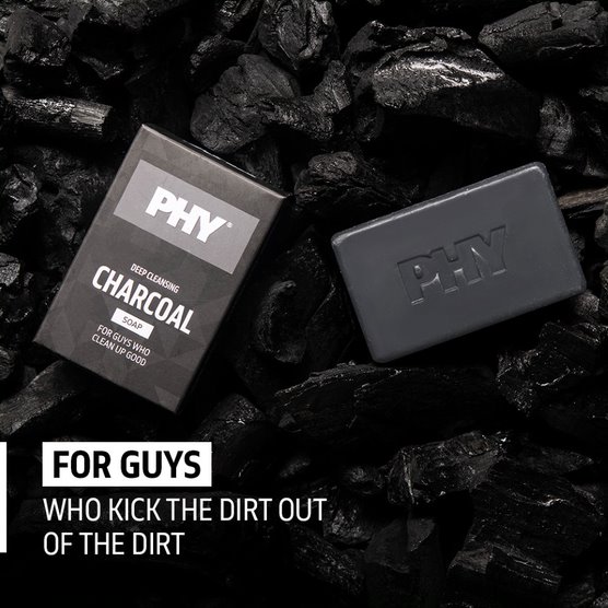 Detoxify your bathing ritual with Phy’s Deep Cleansing Charcoal Soap 