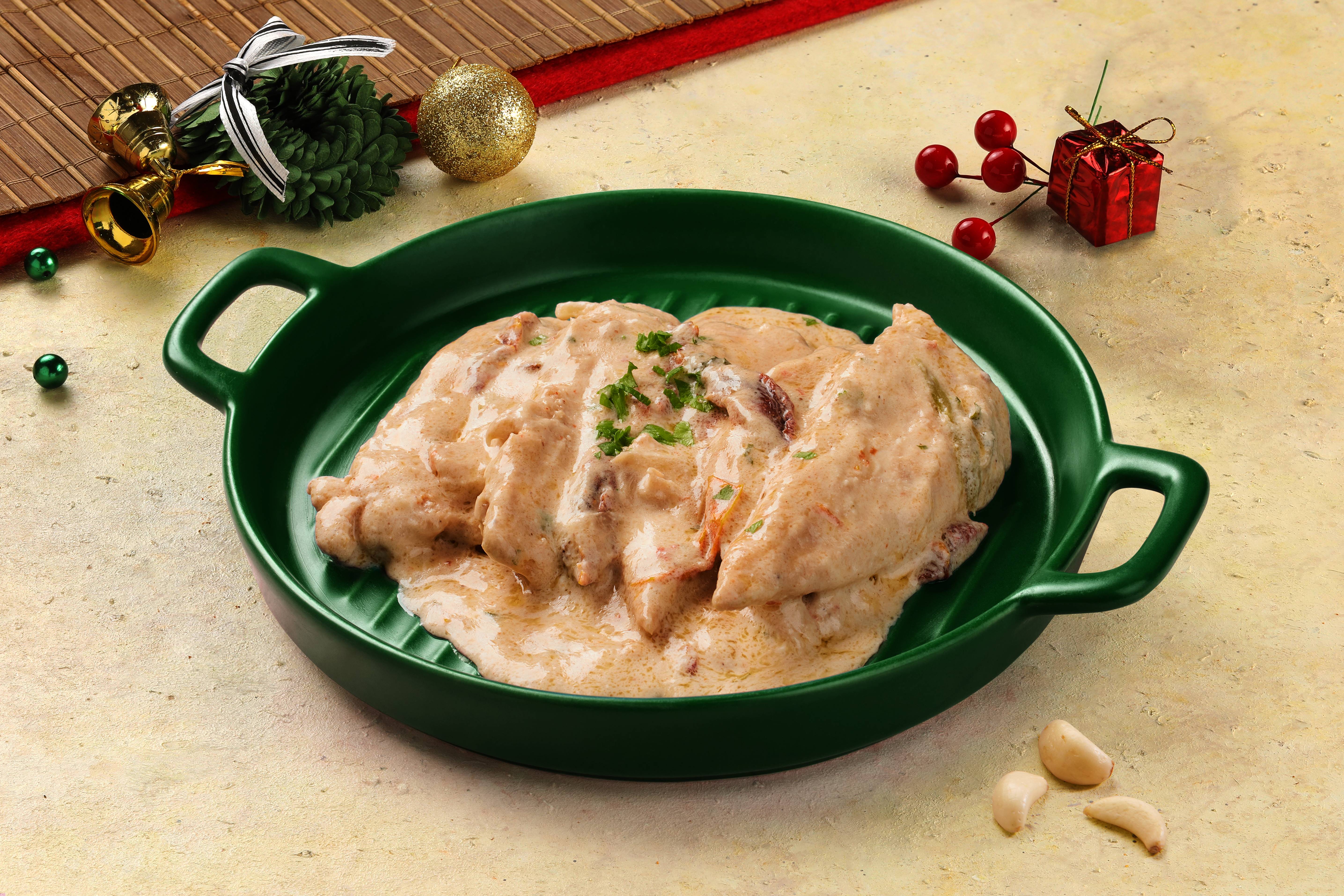 Chicken Tenders In Tuscan Cream