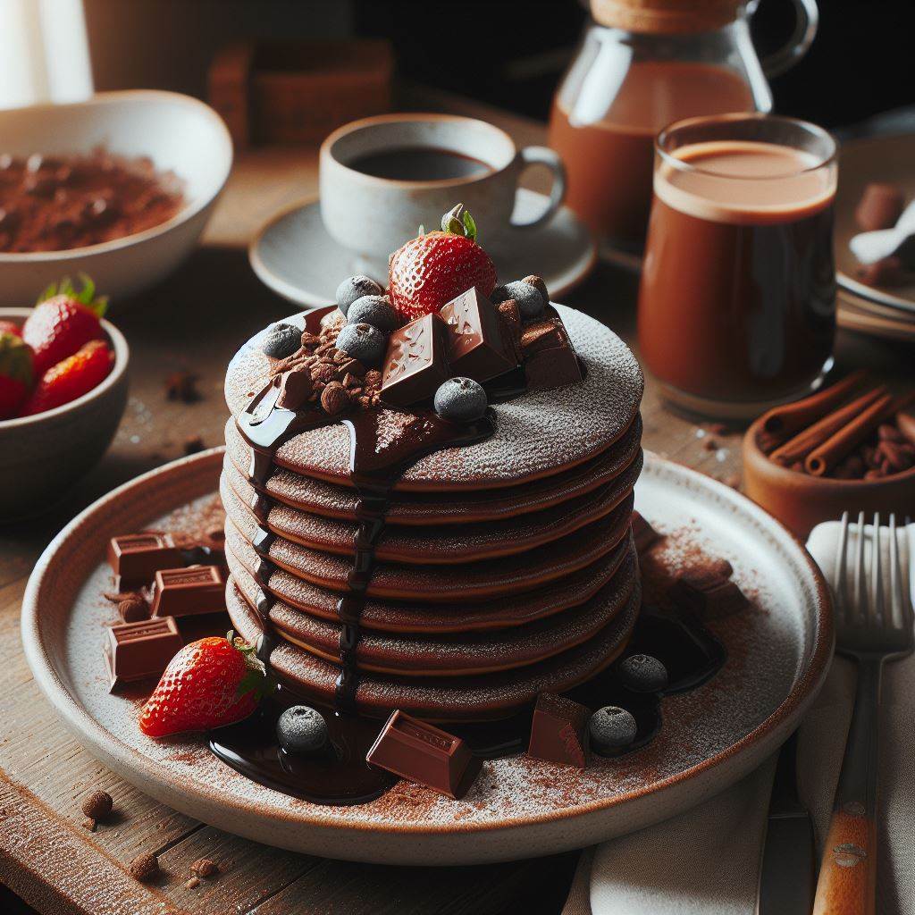 Chocolate Lover’s Delight Pancakes