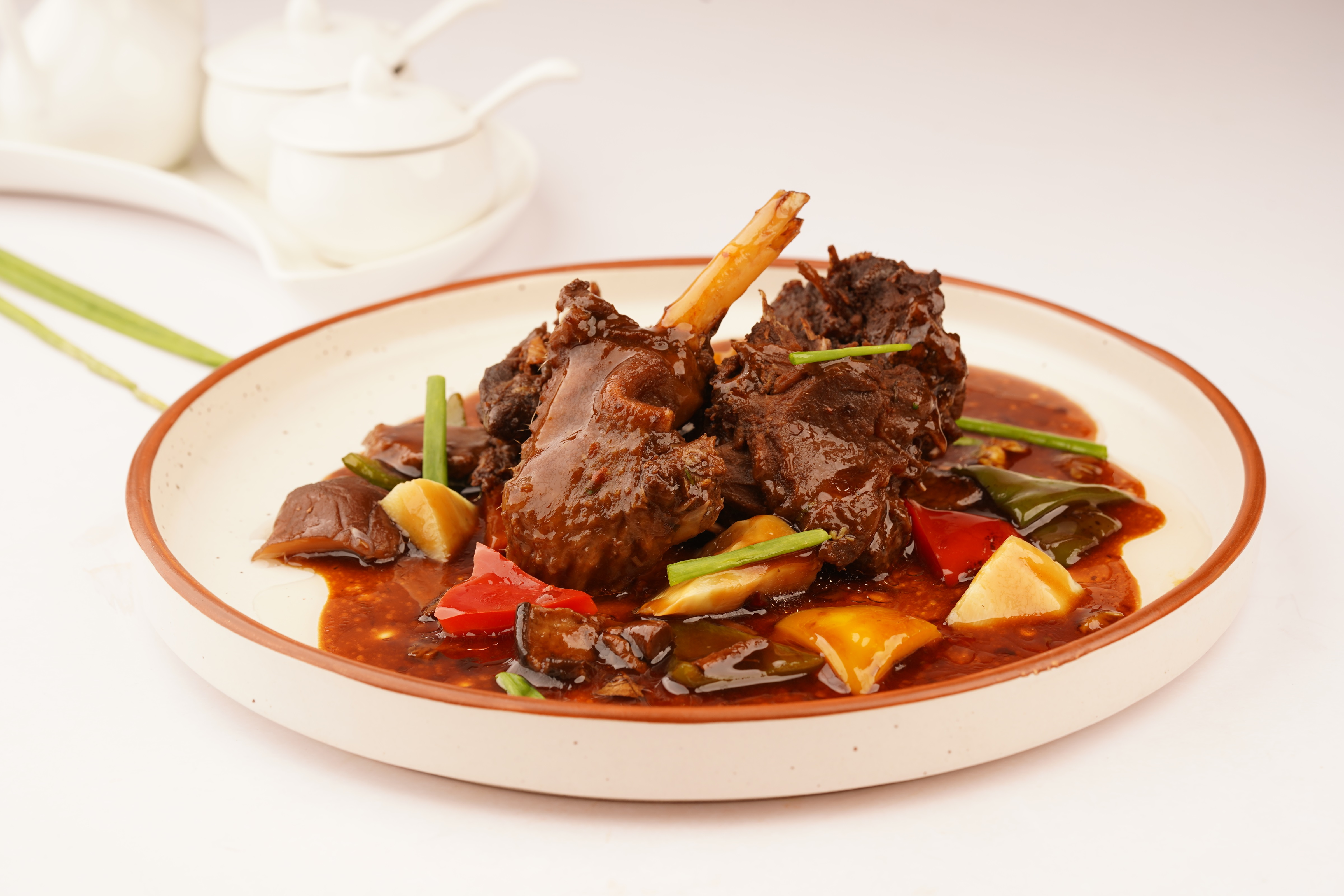 Chowman_Duck Meat in Bamboo Shoot.JPG 
