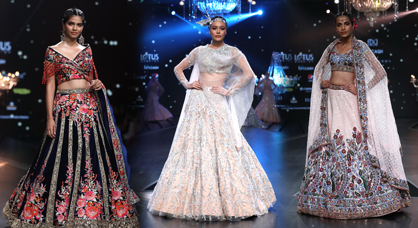 Collection by EBIXCASH presents Suneet Varma showcased at FDCI LMIFW SS'20