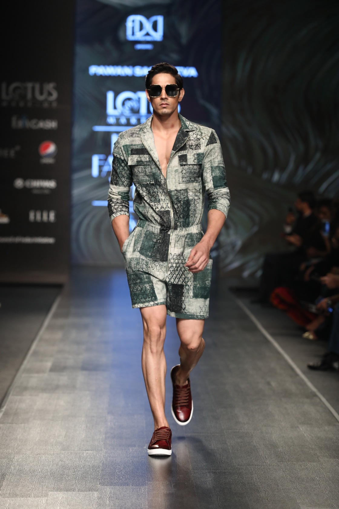 Collection by Pawan Sachdeva showcased at FDCI LMIFW SS'20