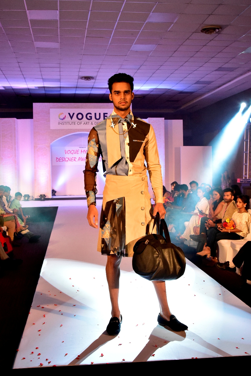Designed by Karishma Shah, student at Vogue Institute of Art & Design