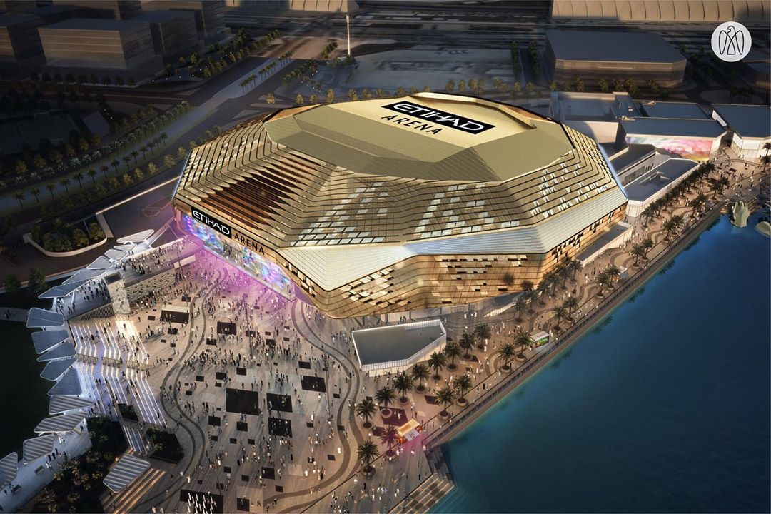 Mega Venue of Etihad Arena, Abu Dhabi