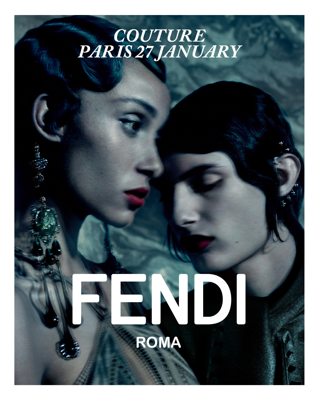 FENDI SS21 Couture by KIM JONES_photo by Paolo Roversi PORTRAIT