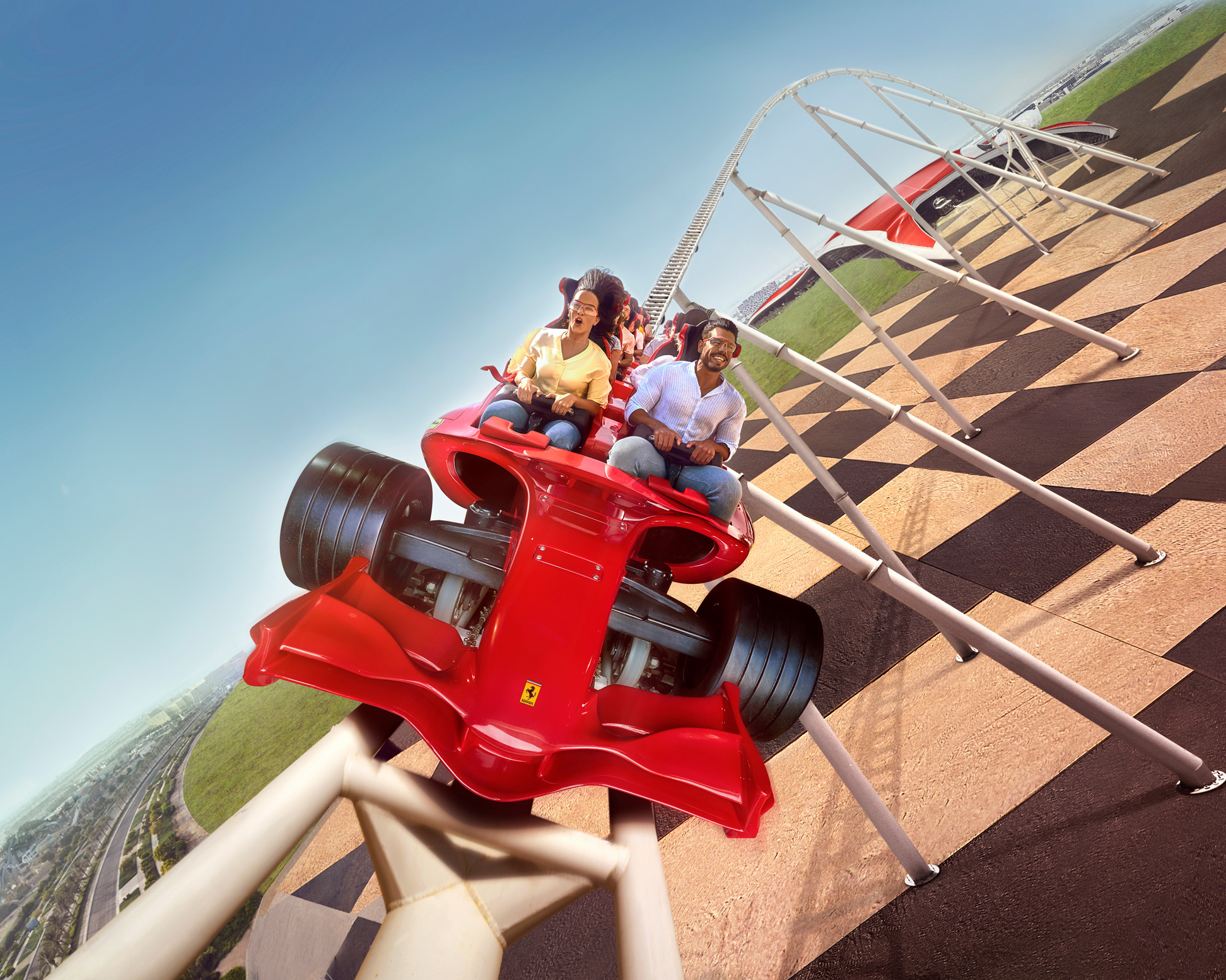 Feel the Rush at Formula Rossa – World’s Fastest Rollercoaster