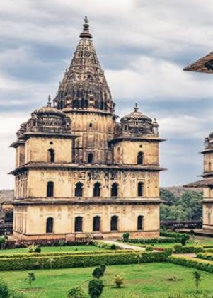 A close up of one of the best preserved Chattries