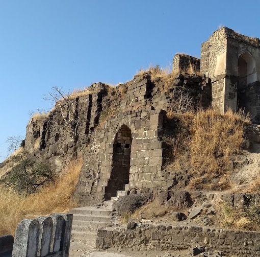 Devgiri fort side entrance.