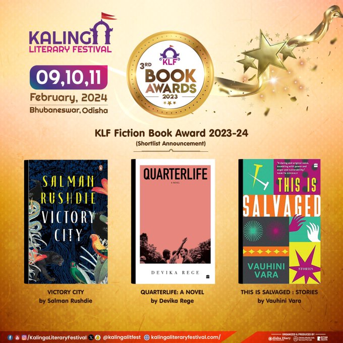 KLF announces shortlist (English) for the annual Book Awards