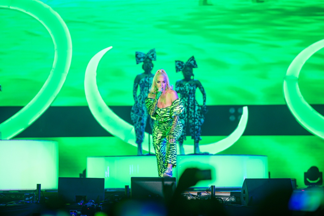 Global pop superstar Katy Perry's performance at the first ever OnePlus Music Festival in Mumbai