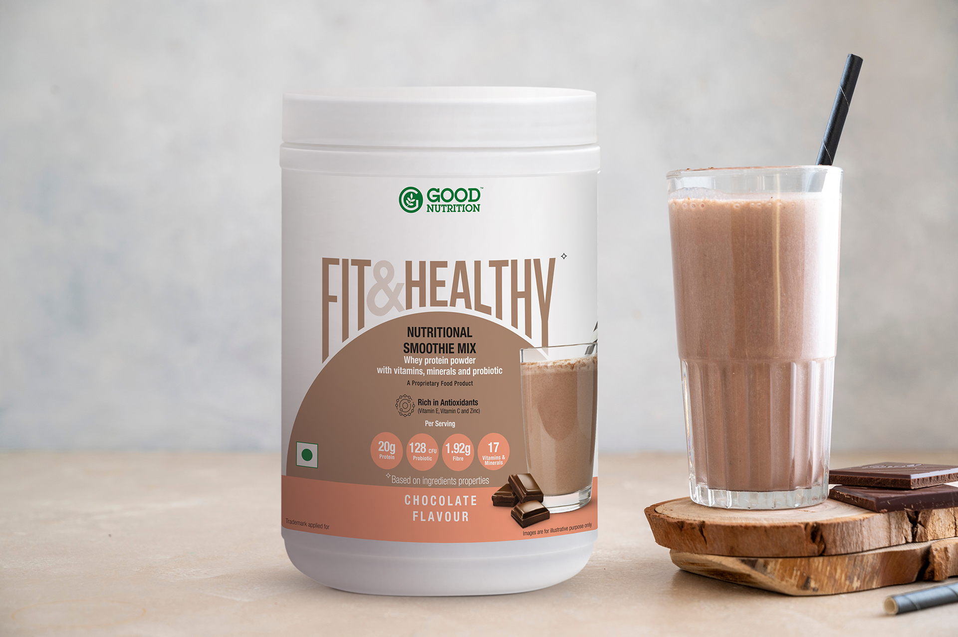 Good Nutrition launched the Fit & Healthy Nutritional Smoothie Mix